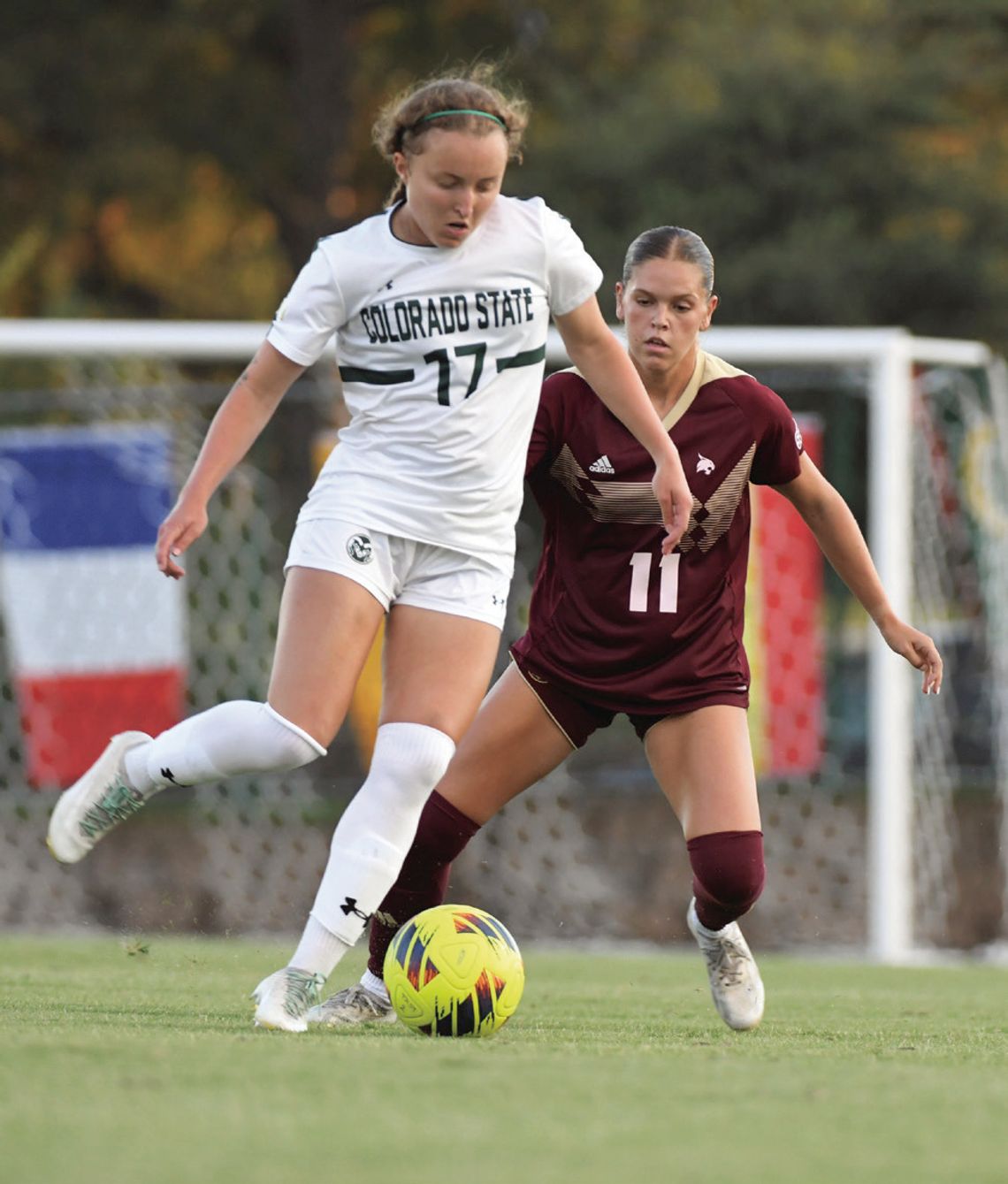 Texas State ties Baylor on last second goal