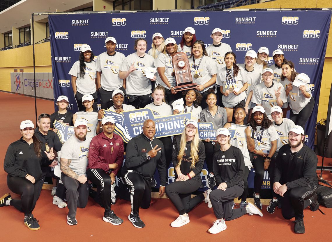Texas State wins first indoor title since 2019
