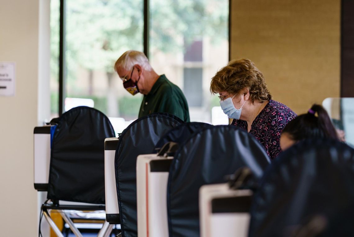Texas voters have to wear masks while voting despite Gov. Greg Abbott's exemption, federal judge rules