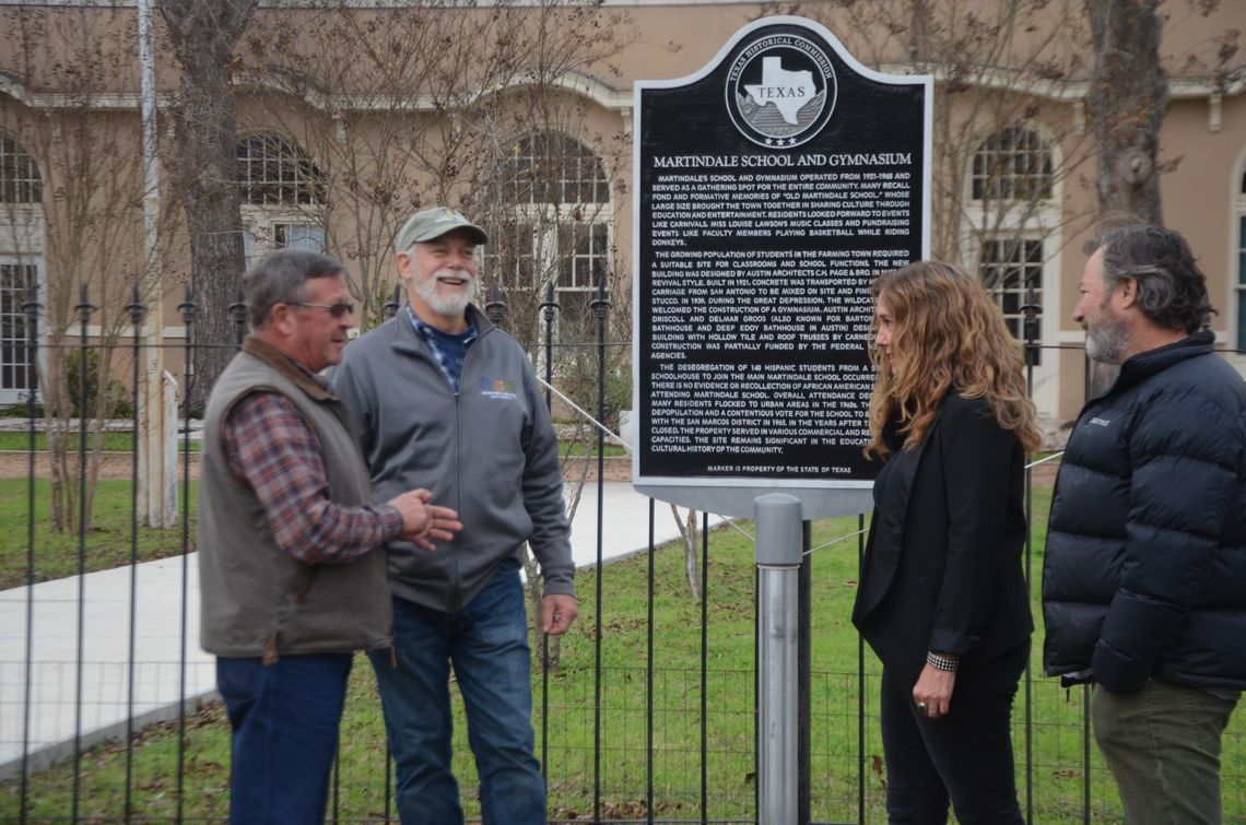 ‘THE HISTORY SPEAKS FOR ITSELF’: Martindale School, Gym recognized with official Texas Historical Marker 