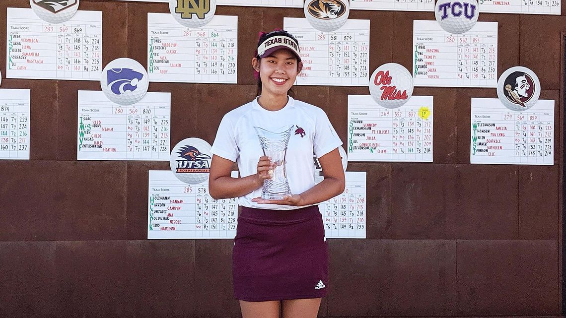 Three Texas State women’s golfers named  WGCA All-American scholars