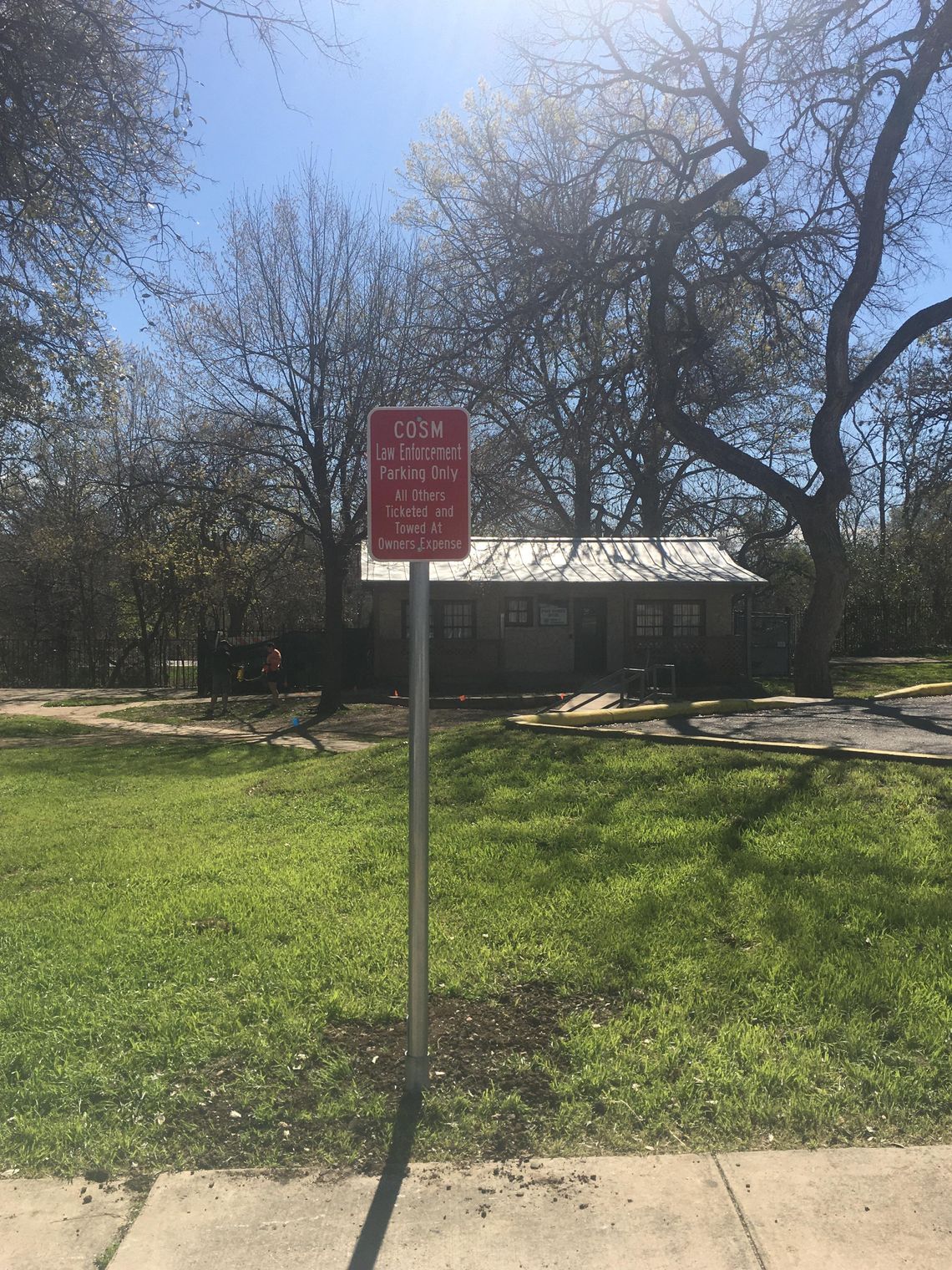 Trail construction forces parking changes at Rio Vista Park