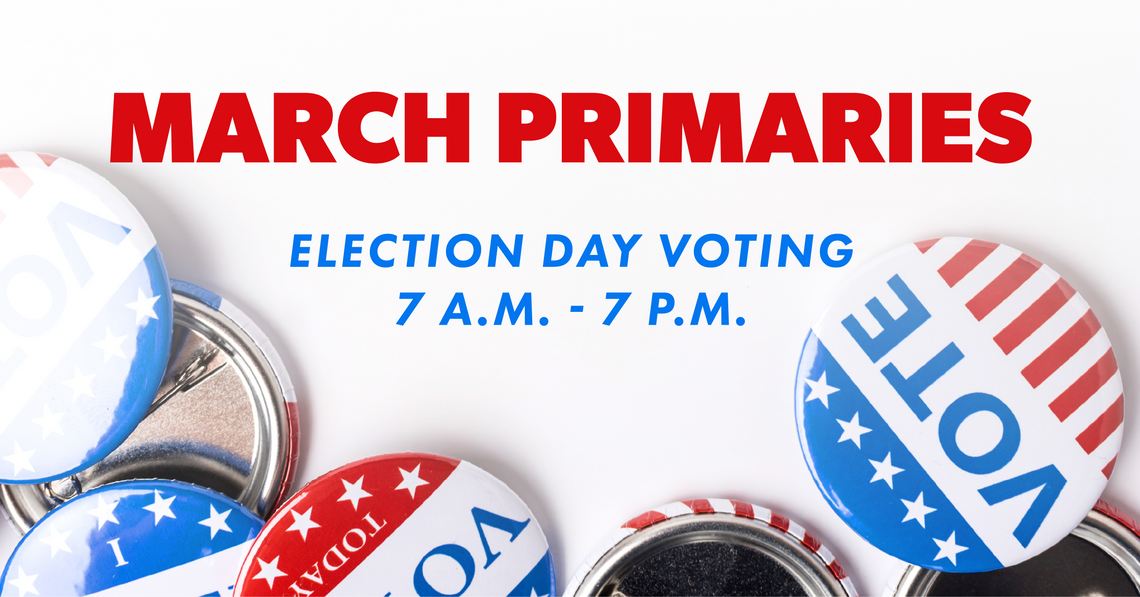 Tuesday marks election day for Democratic, Republican primaries
