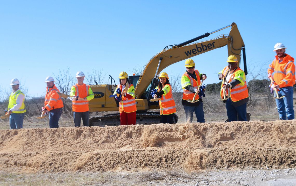 TxDOT, local  leaders break ground on FM 110 North project