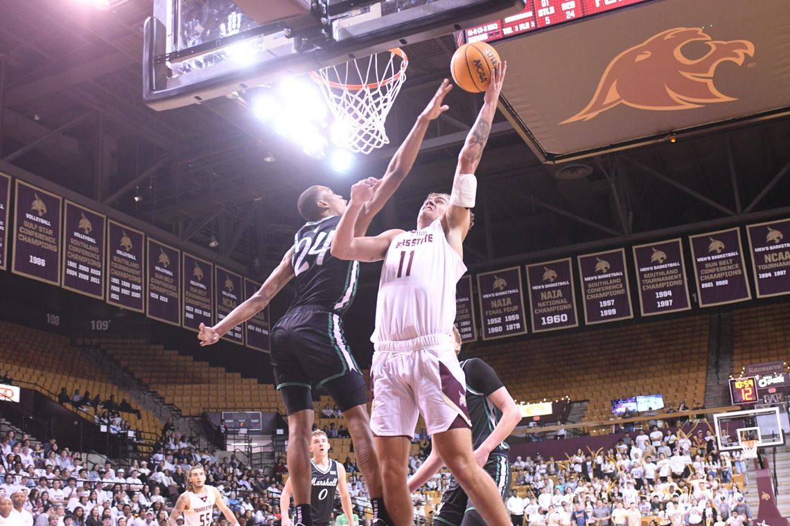 TXST falls to Marshall in close game, 81-73