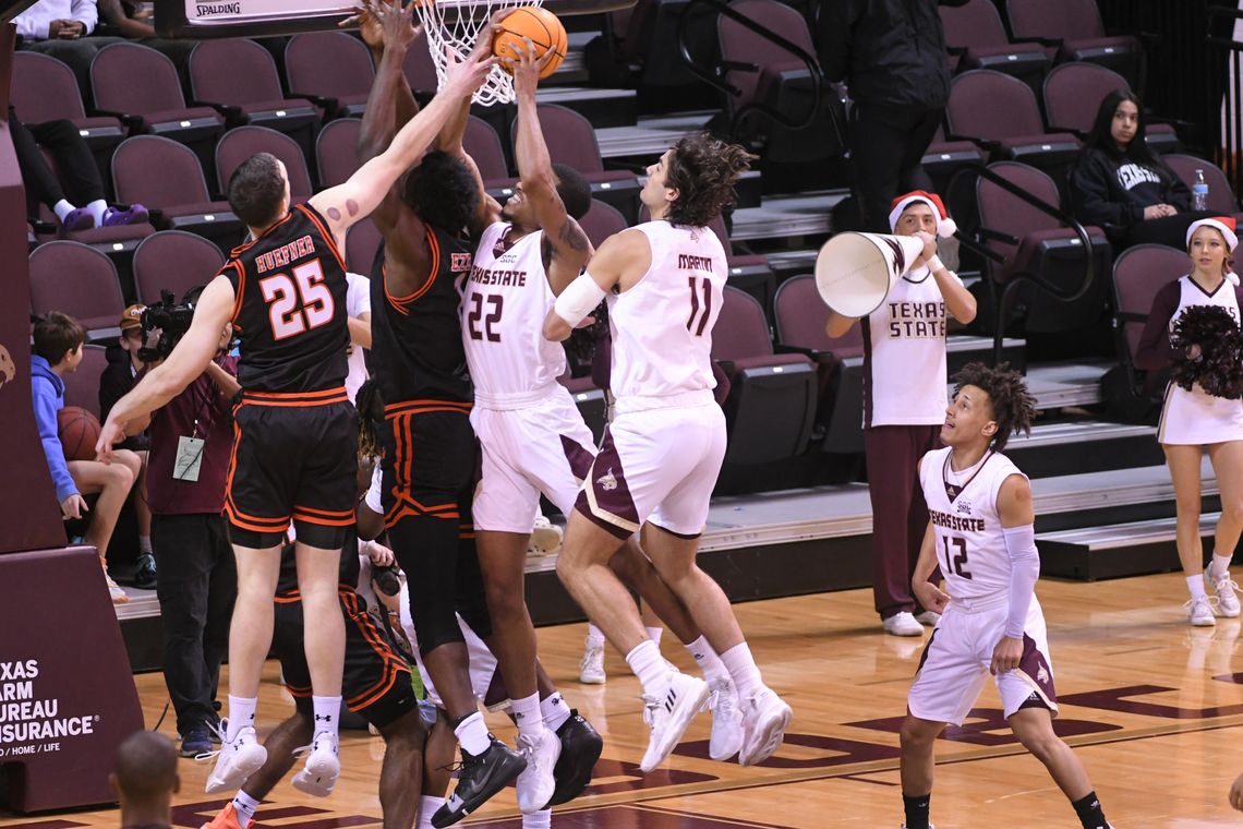 TXST renews rivalry with Sam Houston State, loses 69-62