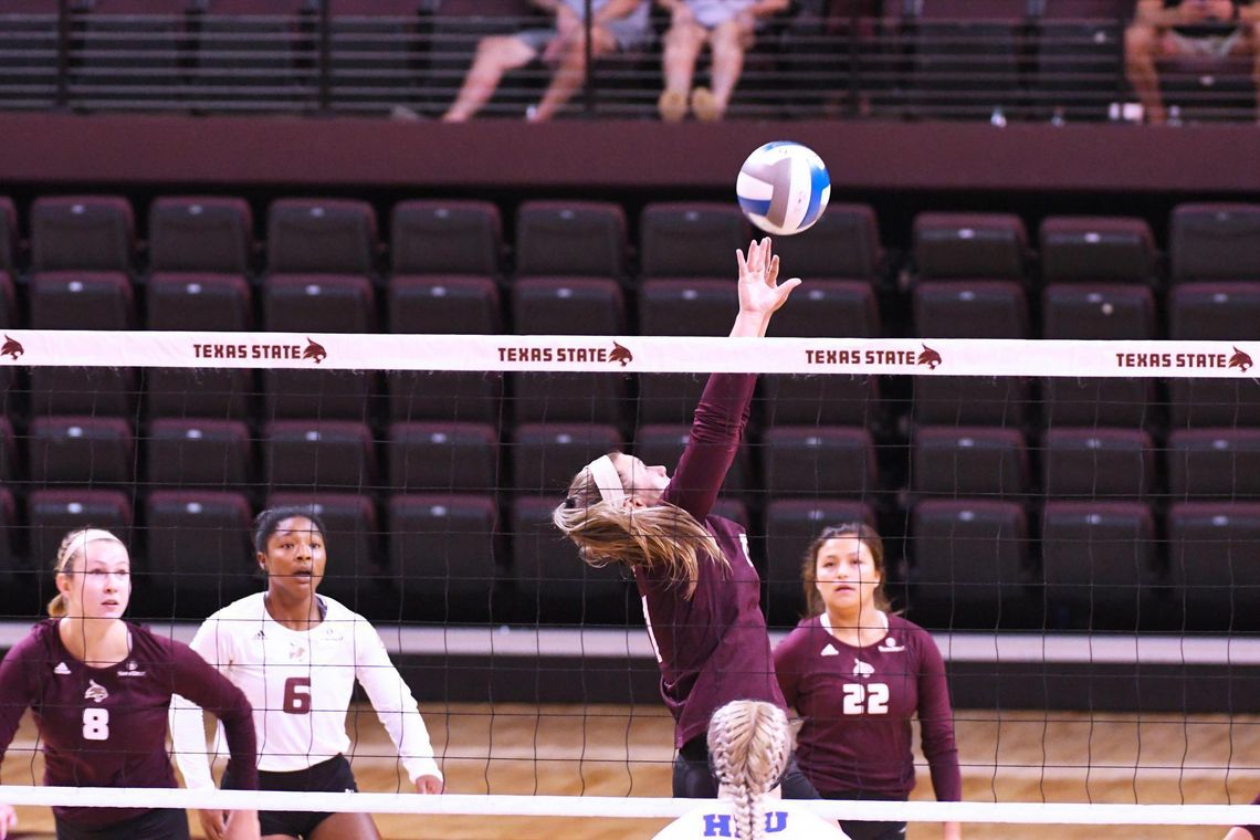 TXST’s DeWalt named Sun Belt Setter of the Week for record-setting 20th time in her career