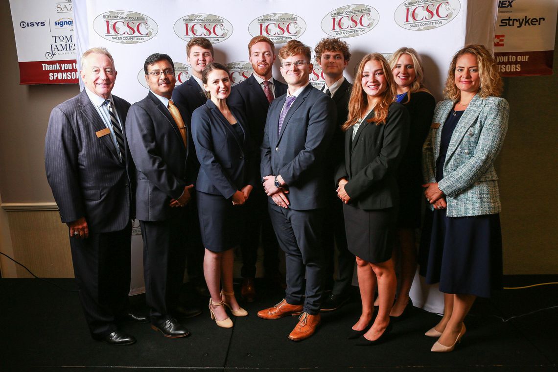 TXST Sales Teams finishes 5th  Runner Up at the 2022 International Collegiate Sales Competition