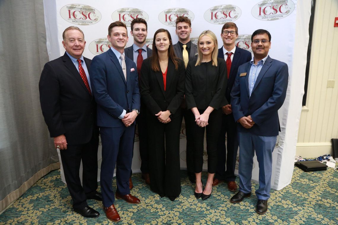 TXST students participate in sales competition 