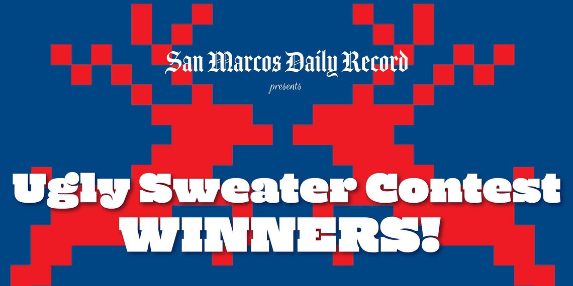 UglysweaterSMDR ugly sweater san marcos record contest