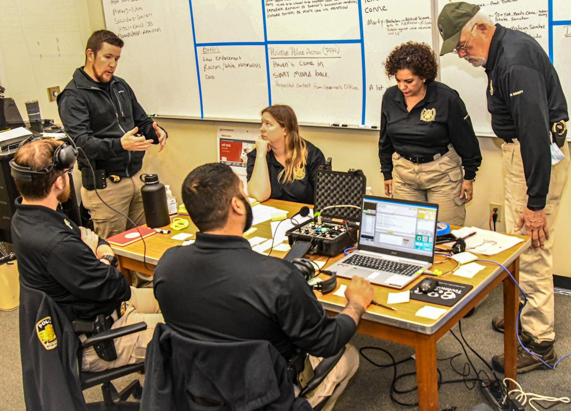 UNIQUE EXPERIENCE: Law enforcement agencies take part in hostage negotiation competition at TXST