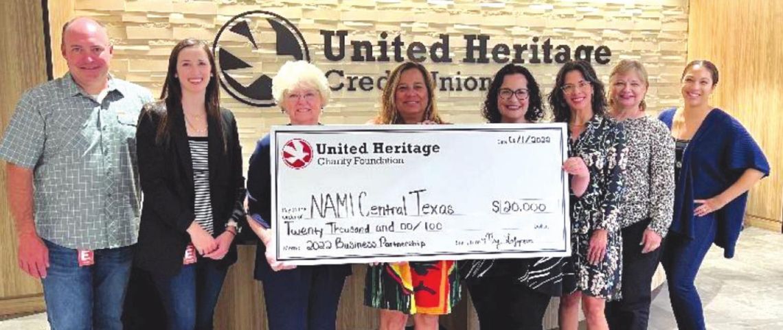 United Heritage Charity Foundation supports Mental Health in Central Texas