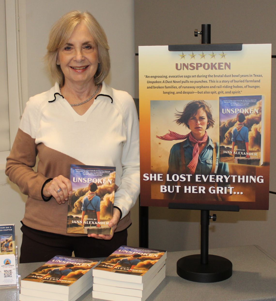 ‘Unspoken’ author brings history of the Dust Bowl to life