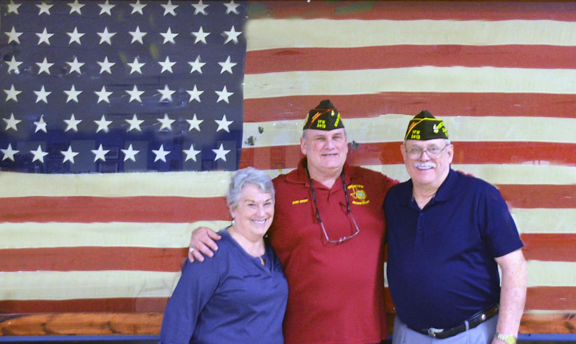 VFW Post 3413 installs returning commander, auxiliary president