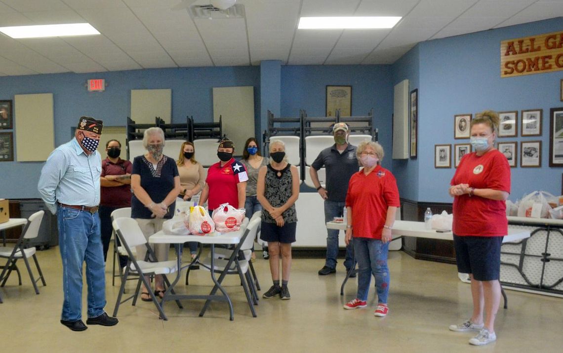 VFW Post 3413 provides groceries for Veterans