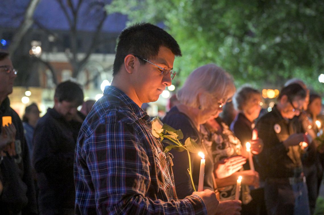 Vigil held downtown in honor of Minn. woman shot by ICE officer