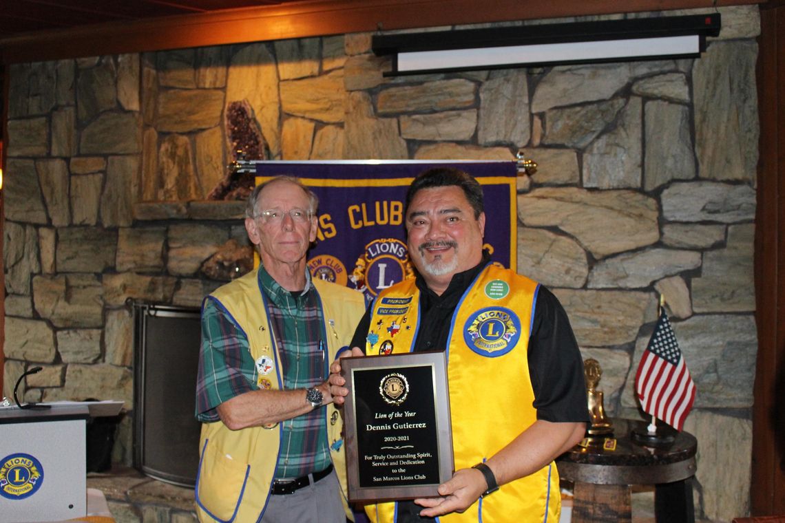 'WE SERVE': San Marcos Lions Club lauds members during awards, installation banquet