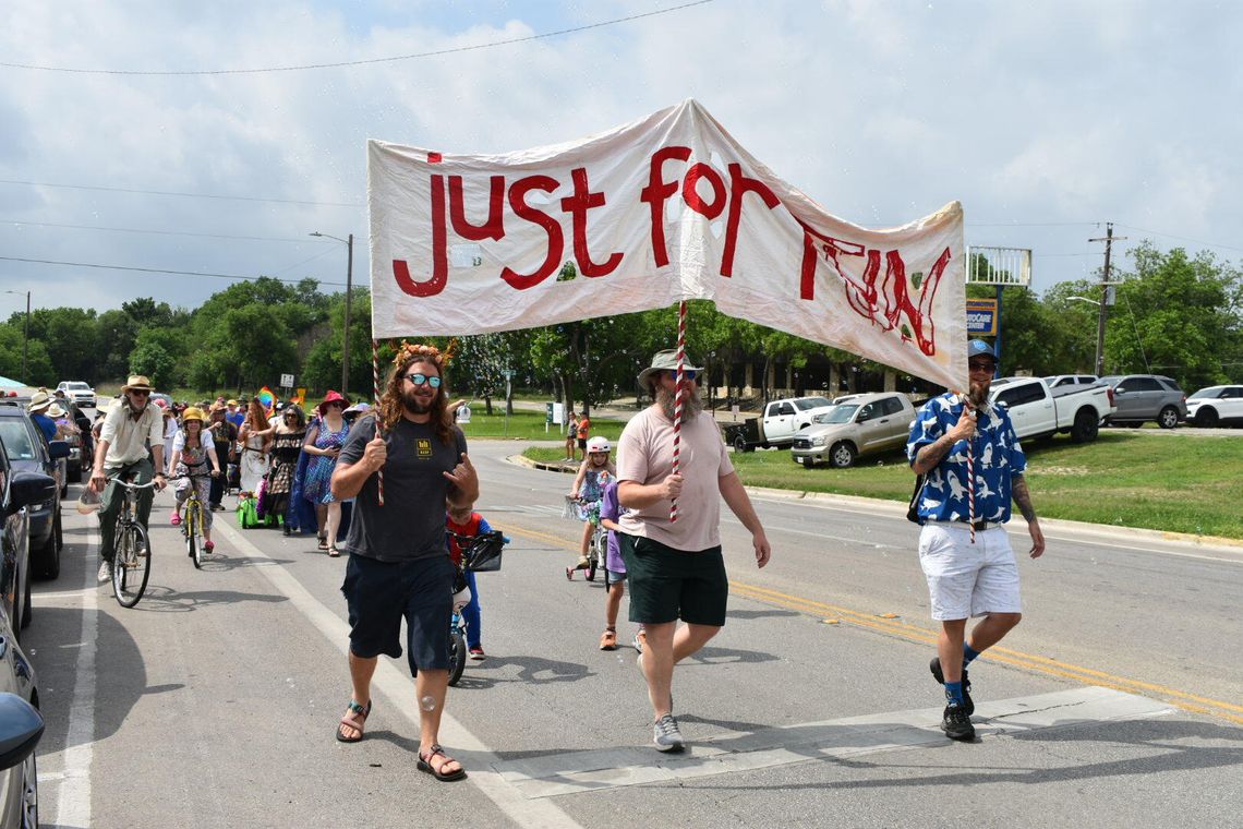 WHAT'S HAPPENING THIS WEEKEND: Just for Fun parade