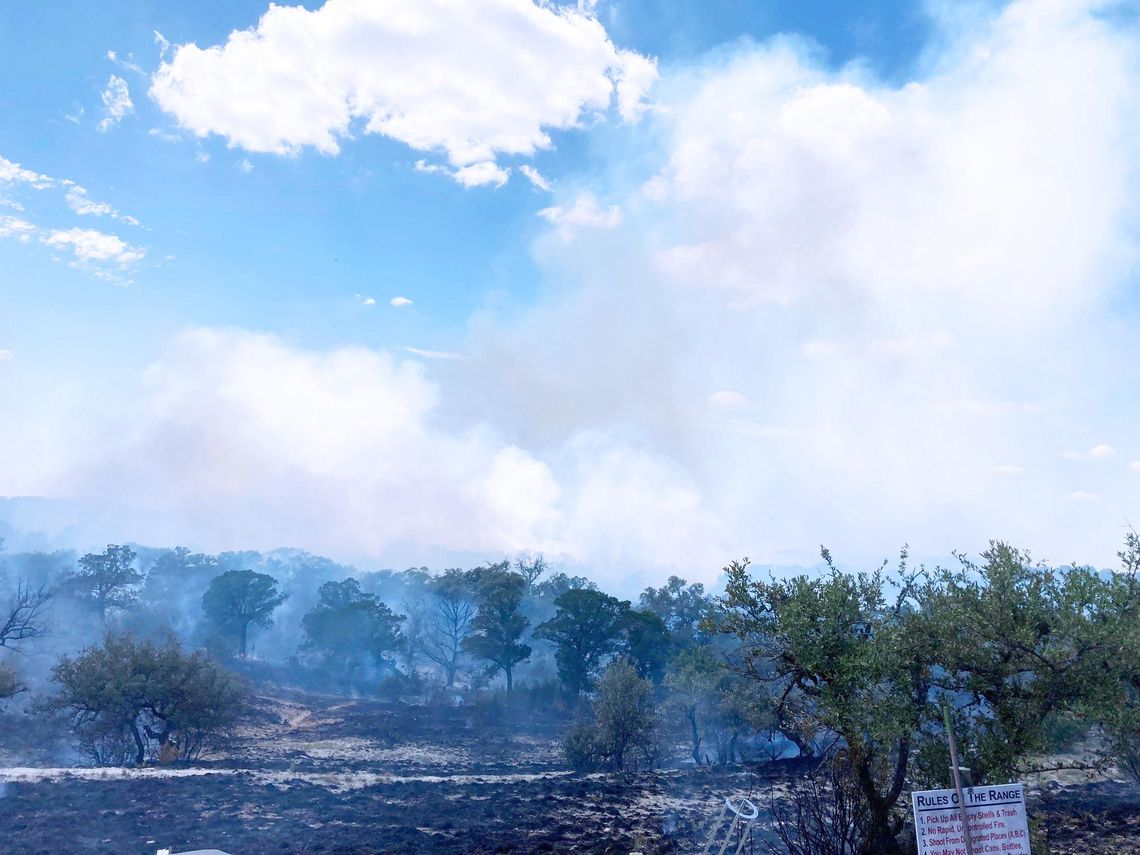 Wildfire in Dripping Springs 100% contained as of Saturday Wildfire in Dripping Springs 100% contained as of Saturday