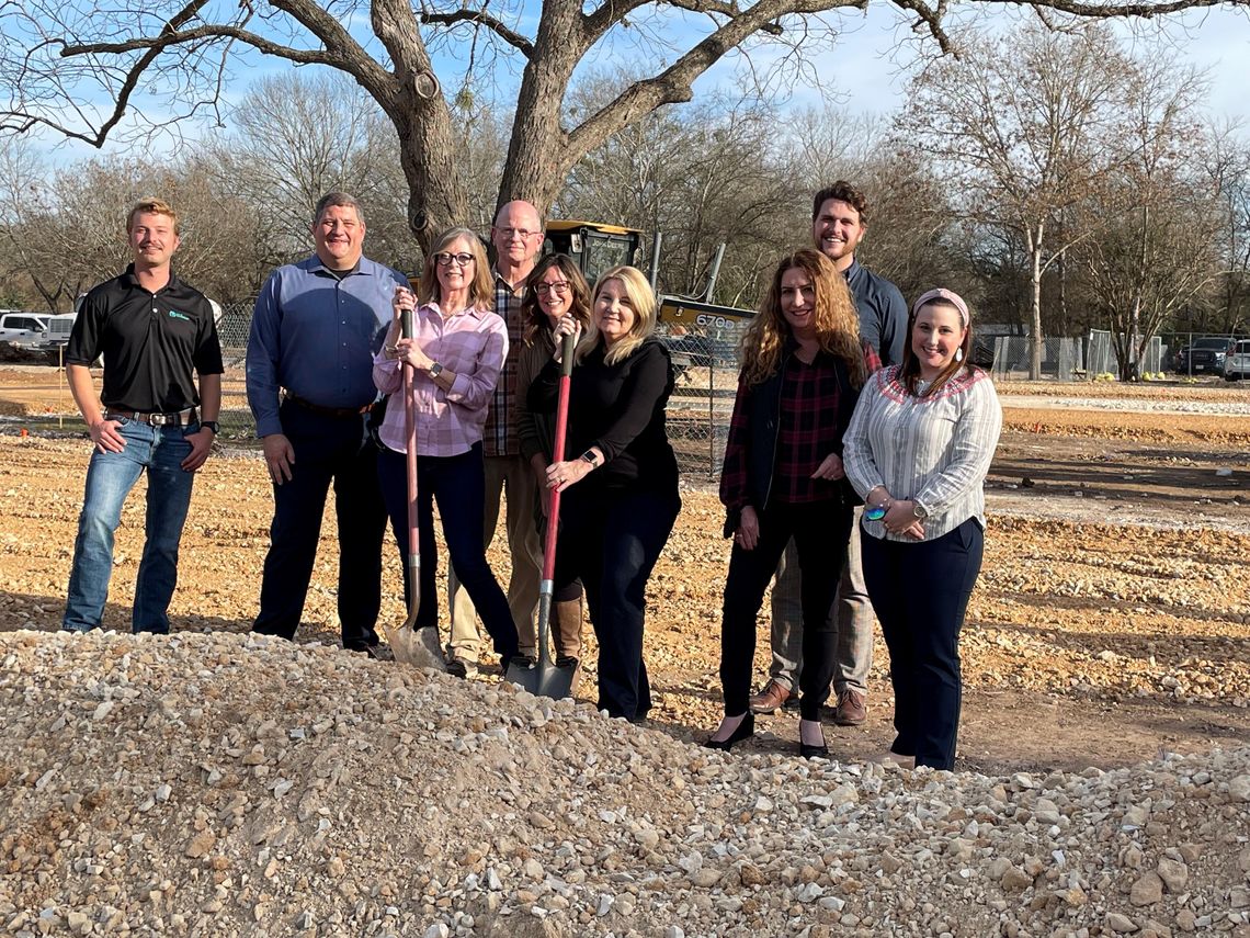 Wimberley city leaders break ground on hospitality center Wimberley city leaders break ground on hospitality center
