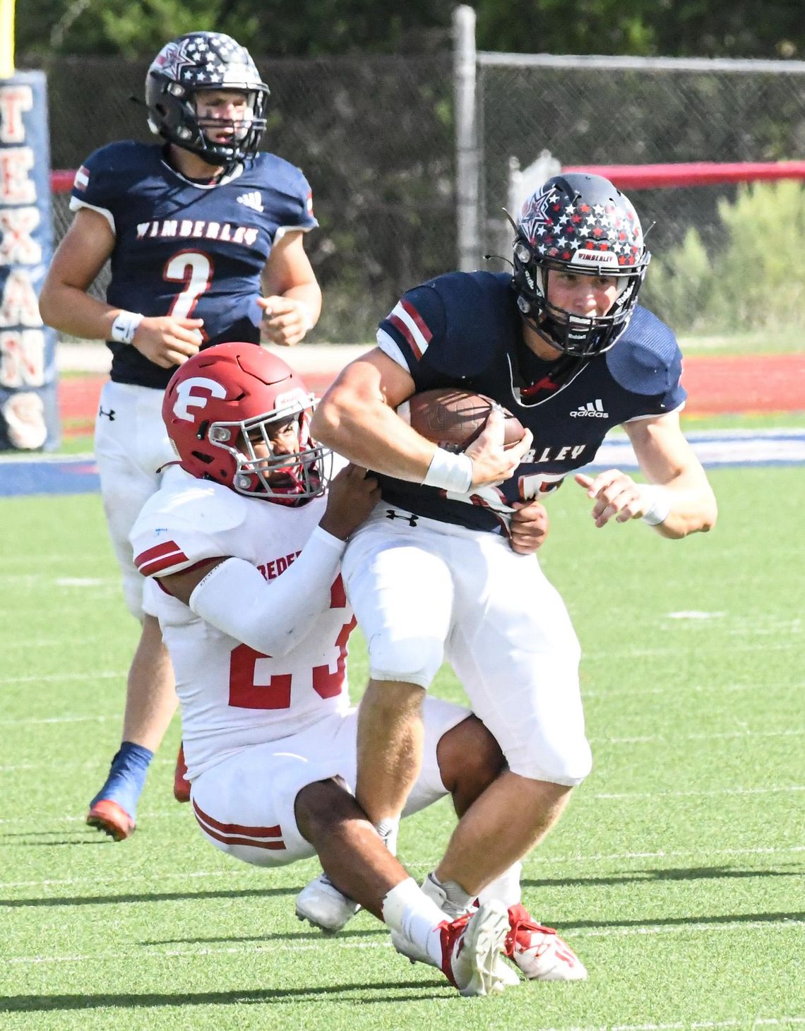 Wimberley edges Fredericksburg in chaotic game