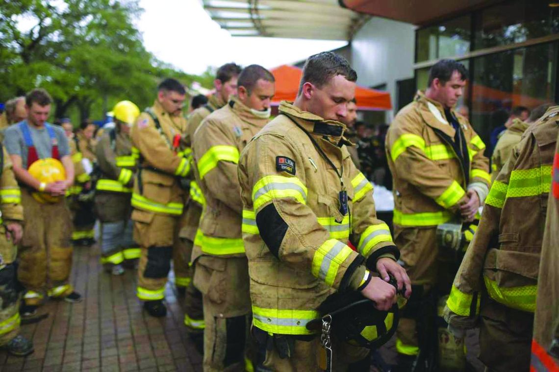 Wimberley Firefighter honors 9/11 victims with 110 story climb