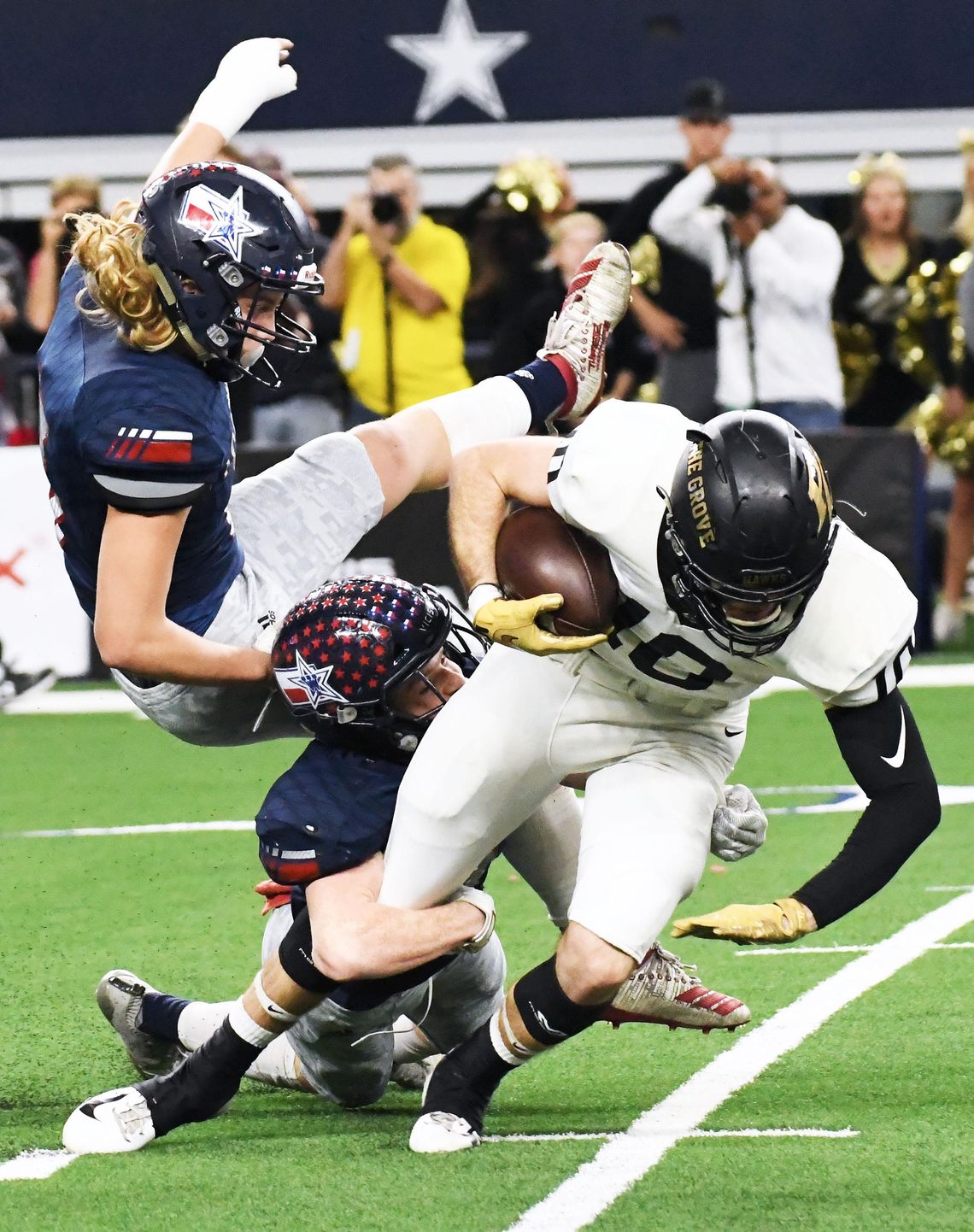 Wimberley outlasted  by Cuero in 4A heavyweight slugfest