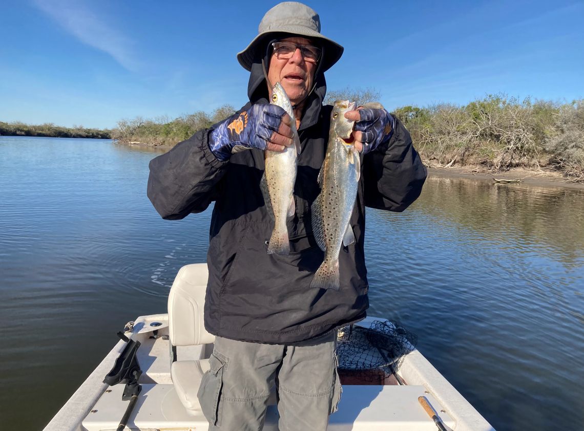 Winter fishing for trout on the Mission River Winter fishing for trout on the Mission River