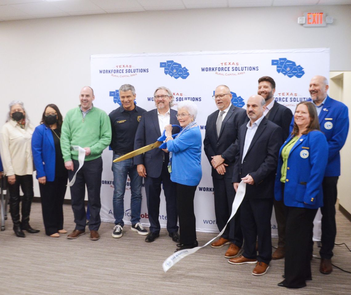 Workforce Solutions Rural Capital Area celebrates Hays County Workforce Center with ribbon cutting   