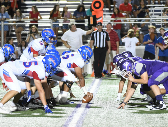 GAME NIGHT: San Marcos High School Rattlers VS Hays Rebels 8-31-18