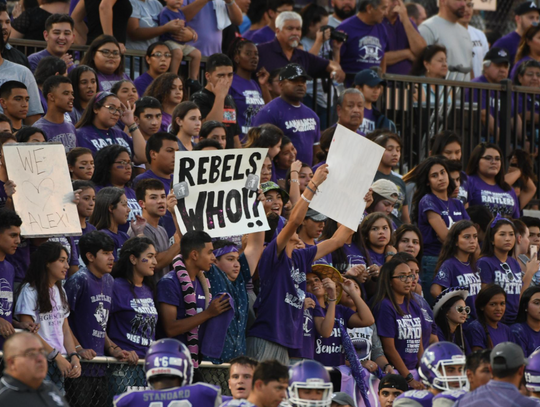 GAME NIGHT: San Marcos High School Rattlers VS Hays Rebels 8-31-18