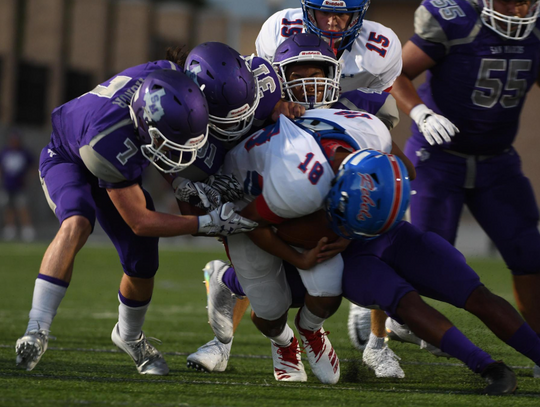 GAME NIGHT: San Marcos High School Rattlers VS Hays Rebels 8-31-18