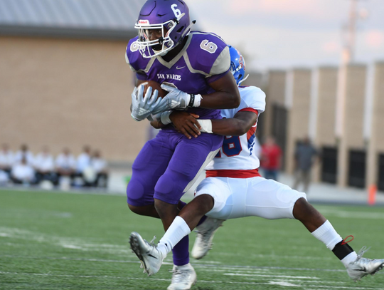 GAME NIGHT: San Marcos High School Rattlers VS Hays Rebels 8-31-18