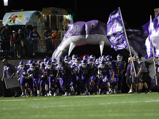 GAME NIGHT: San Marcos High School Rattlers VS Hays Rebels 8-31-18