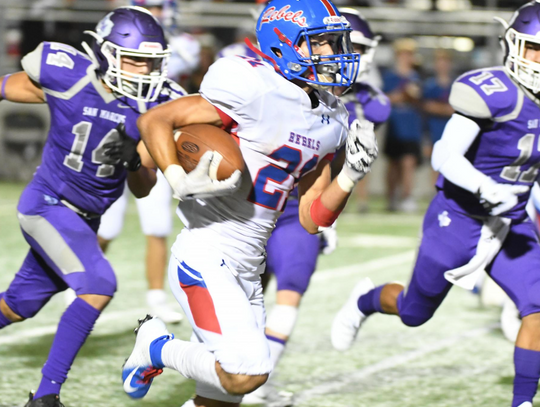 GAME NIGHT: San Marcos High School Rattlers VS Hays Rebels 8-31-18