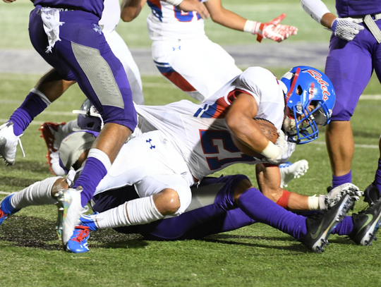 GAME NIGHT: San Marcos High School Rattlers VS Hays Rebels 8-31-18