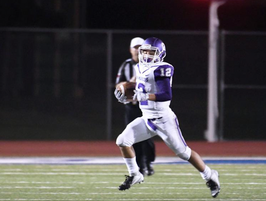 San Marcos  High School vs Laredo United Longhorns 9-13-18 - Nate Martinez