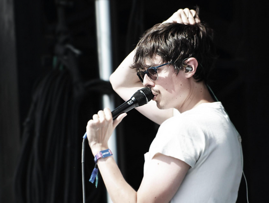 Joywave - Daniel Armbruster - 2018 Float Festival San Marcos 2018. Photo by Toy Mendez