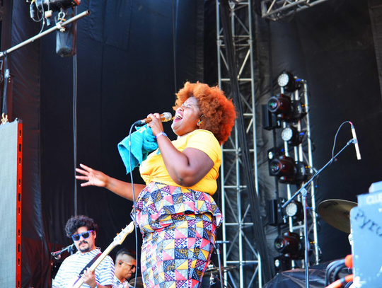 The Suffers - Kama Franklin - 2018 Float Festival San Marcos 2018. Photo by Toy Mendez